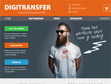 Tablet Screenshot of digitransfer.info